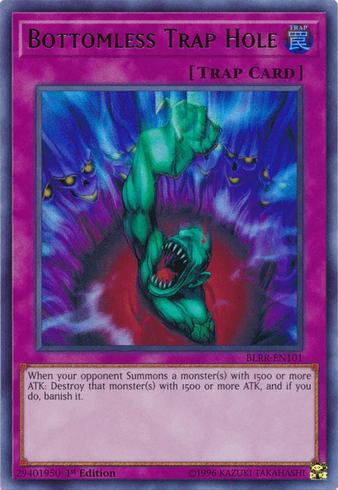Bottomless Trap Hole [BLRR-EN101] Ultra Rare