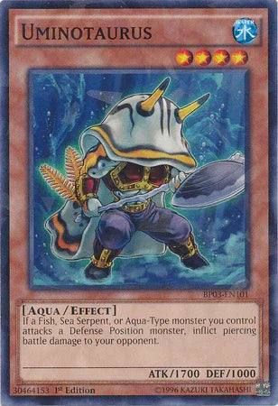 Uminotaurus [BP03-EN101] Shatterfoil Rare