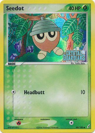Seedot (60/100) (Stamped) [EX: Crystal Guardians]