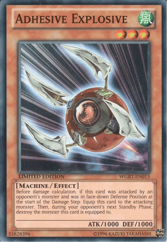 Adhesive Explosive [WGRT-EN015] Super Rare