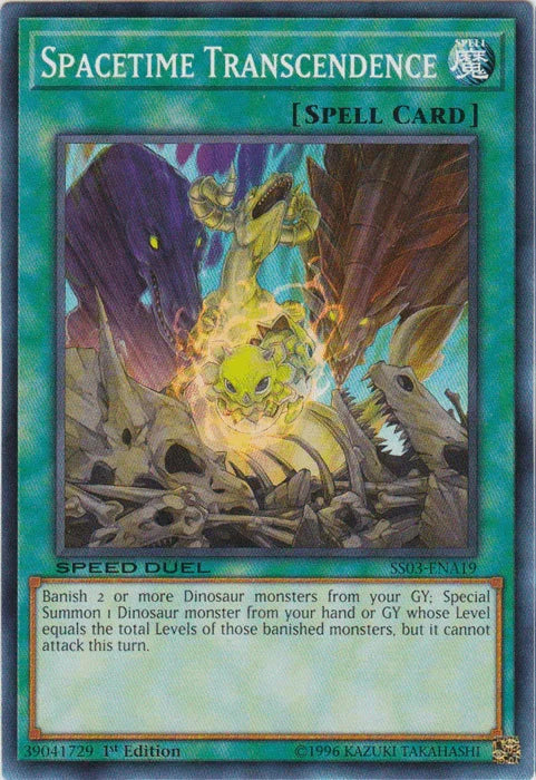 Spacetime Transcendence [SS03-ENA19] Common