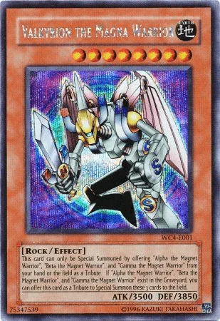Valkyrion the Magna Warrior [WC4-E001] Prismatic Secret Rare