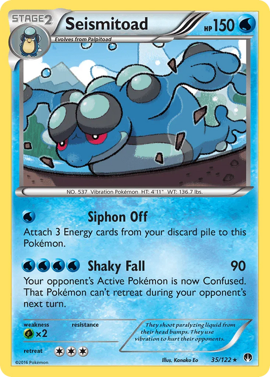 Seismitoad (35/122) [XY: BREAKpoint]