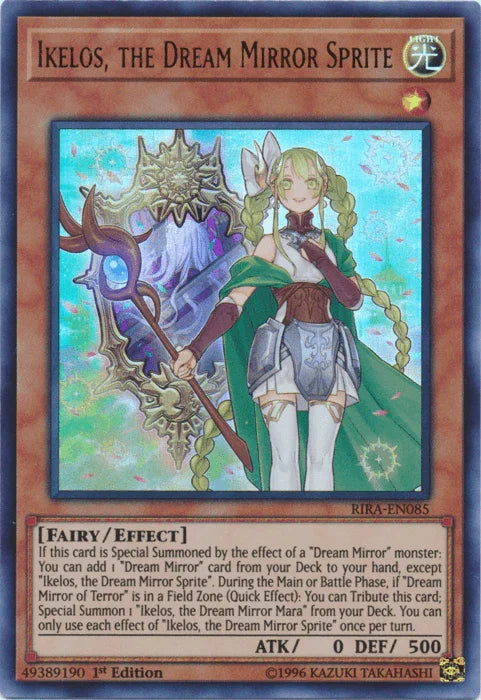 Ikelos, the Dream Mirror Sprite [RIRA-EN085] Ultra Rare