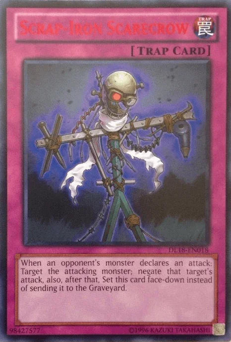 Scrap-Iron Scarecrow (Red) [DL18-EN018] Rare