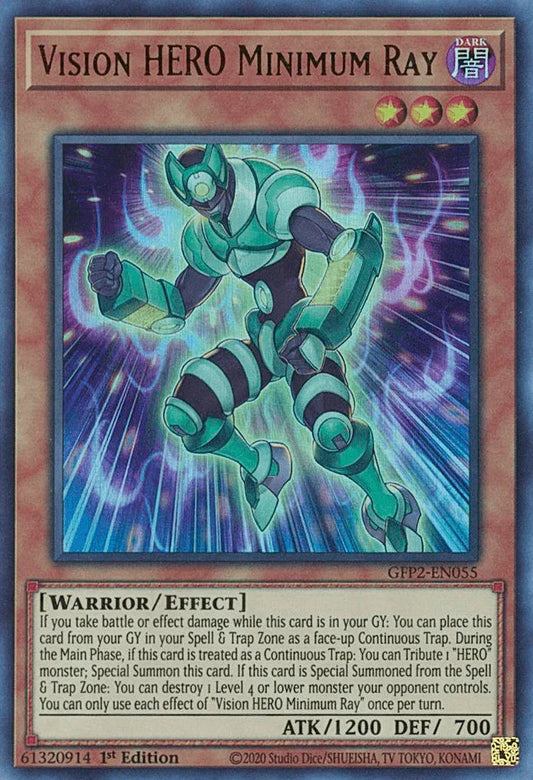 Vision HERO Minimum Ray [GFP2-EN055] Ultra Rare