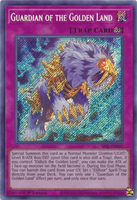 Guardian of the Golden Land [SESL-EN032] Secret Rare