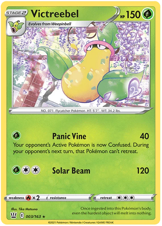 Victreebel (003/163) [Sword & Shield: Battle Styles]
