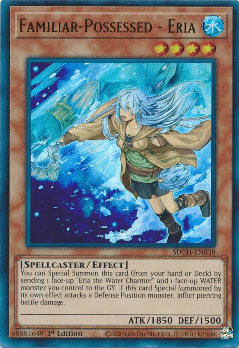 Familiar-Possessed - Eria (Alternate Art) [SDCH-EN038] Ultra Rare