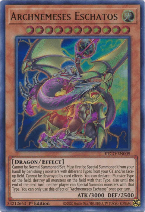 Archnemeses Eschatos [ETCO-EN009] Ultra Rare