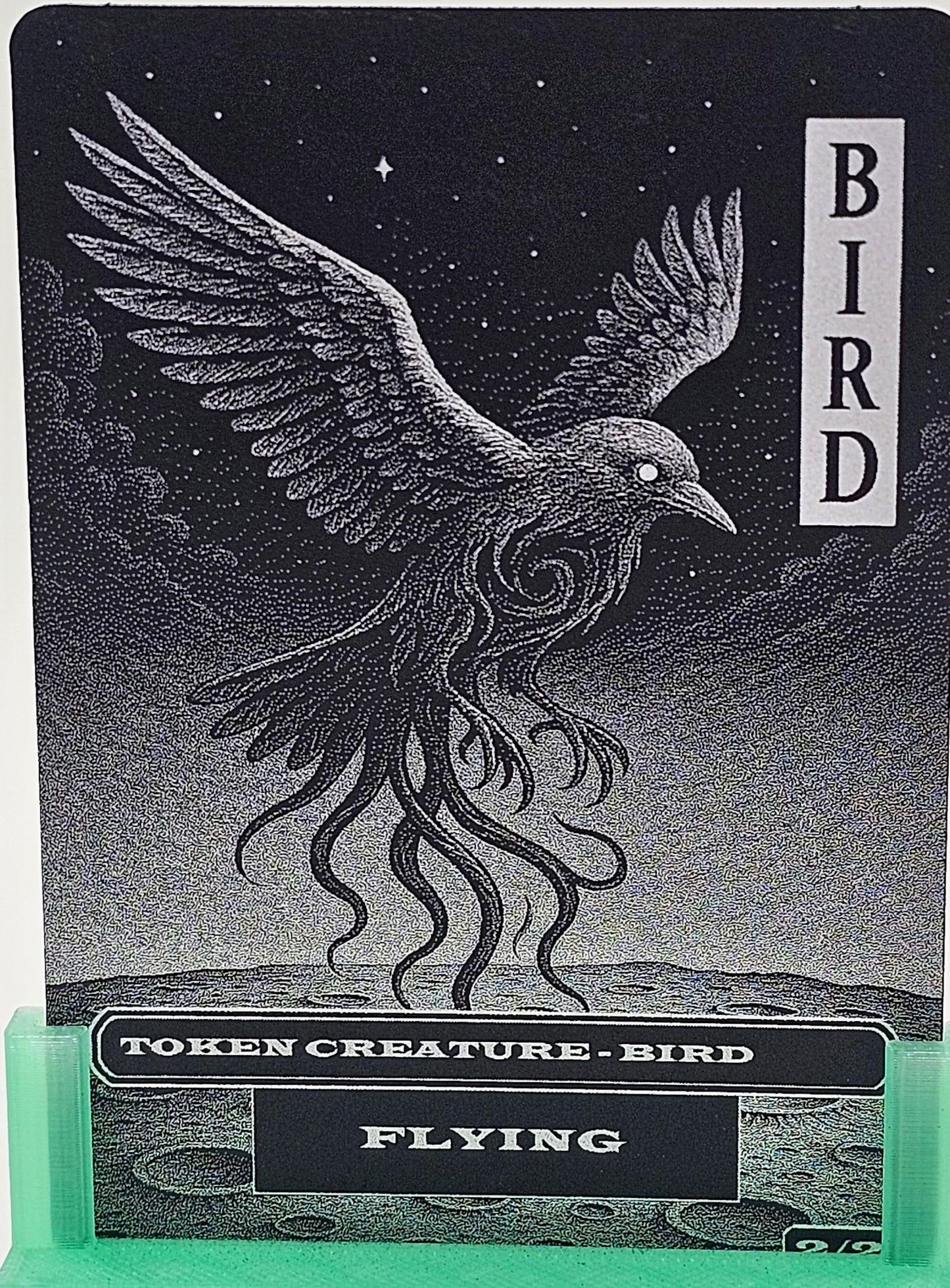Eldritch Bird Metal Token