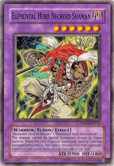 Elemental Hero Necroid Shaman [DR04-EN216] Common