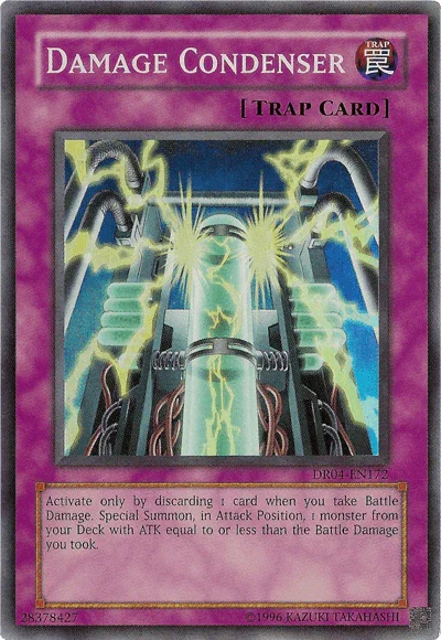 Damage Condenser [DR04-EN172] Super Rare