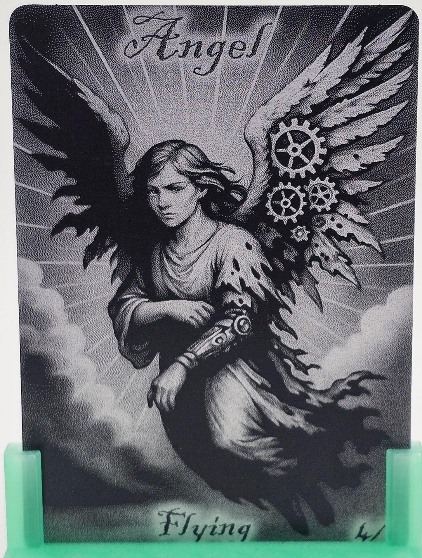 Fallen steampunk Metal Token
