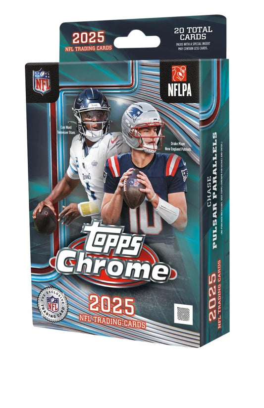 2025 Topps Chrome Football Hanger Box