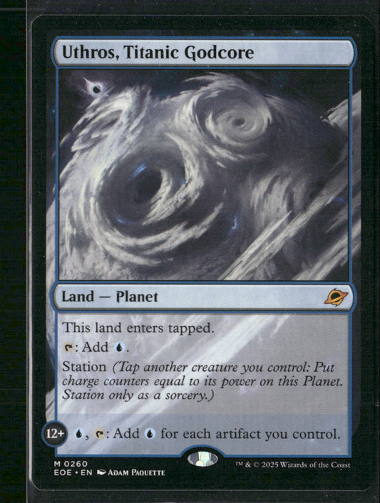 Uthros, Titanic Godcore #EOE-260 Mythic Rare - Edge of Eternities TCG
