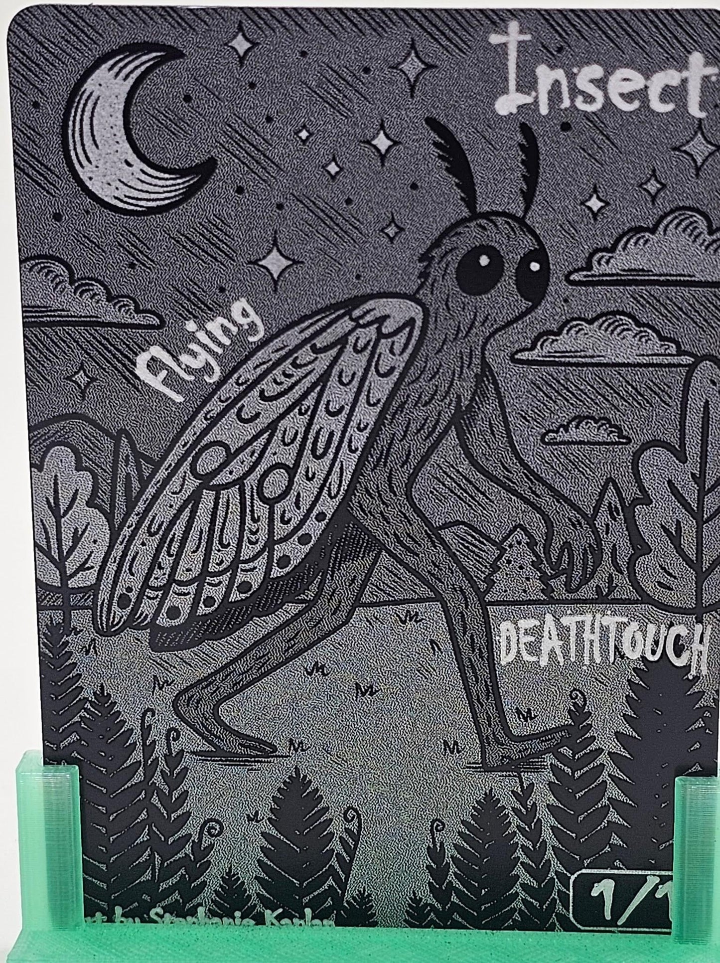 Mothman Metal Token