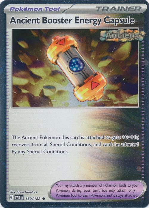 Ancient Booster Energy Capsule (159/182) (Cosmos Holo) [Scarlet & Violet: Paradox Rift]