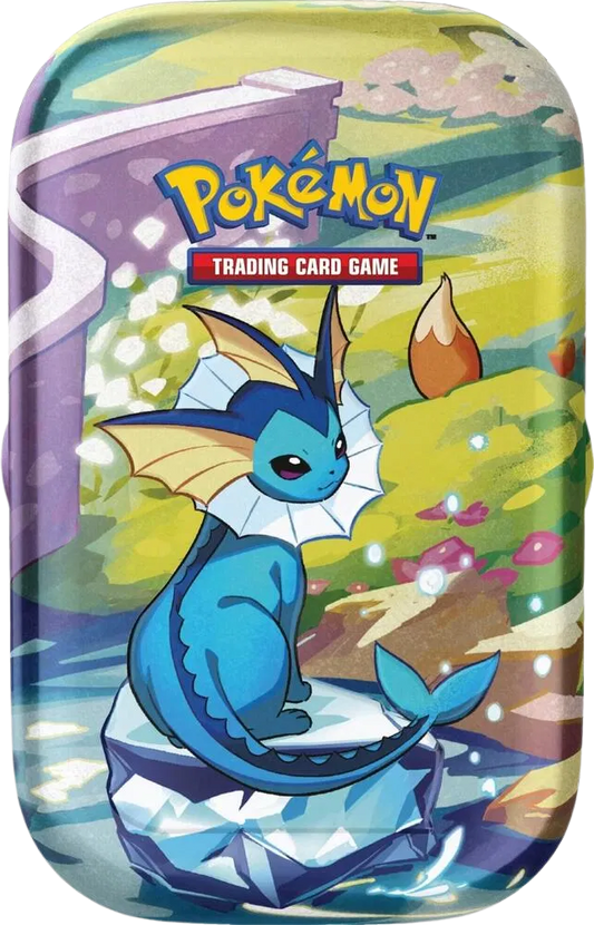 Scarlet & Violet: Prismatic Evolutions Mini Tin (Vaporeon)