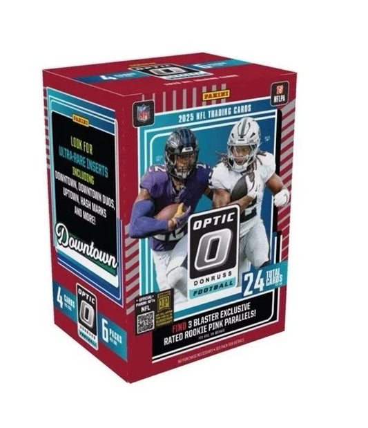 2025 Panini Donruss Optic Football Red Blaster Box