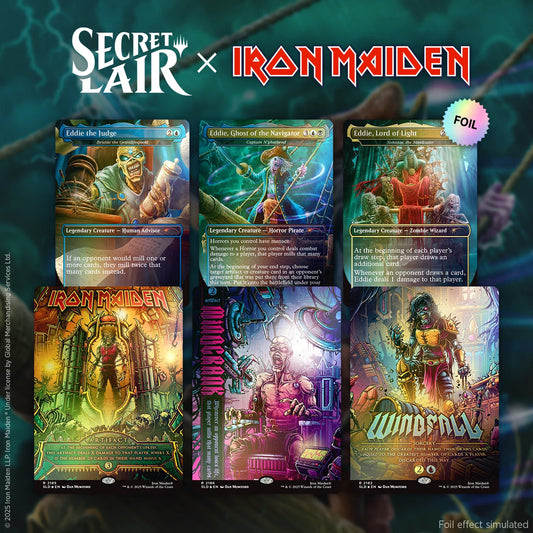 Secret Lair Drop: Iron Maiden: Eddie Unchained - Rainbow Foil Edition